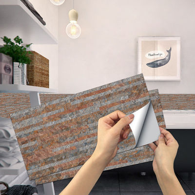 quality  Waterproof Decorative Sticker Matte Tile Brick Wall Sticker Decals Kids Room Decor Environmental Protection PVC Self Adhesive Wallpaper factory
